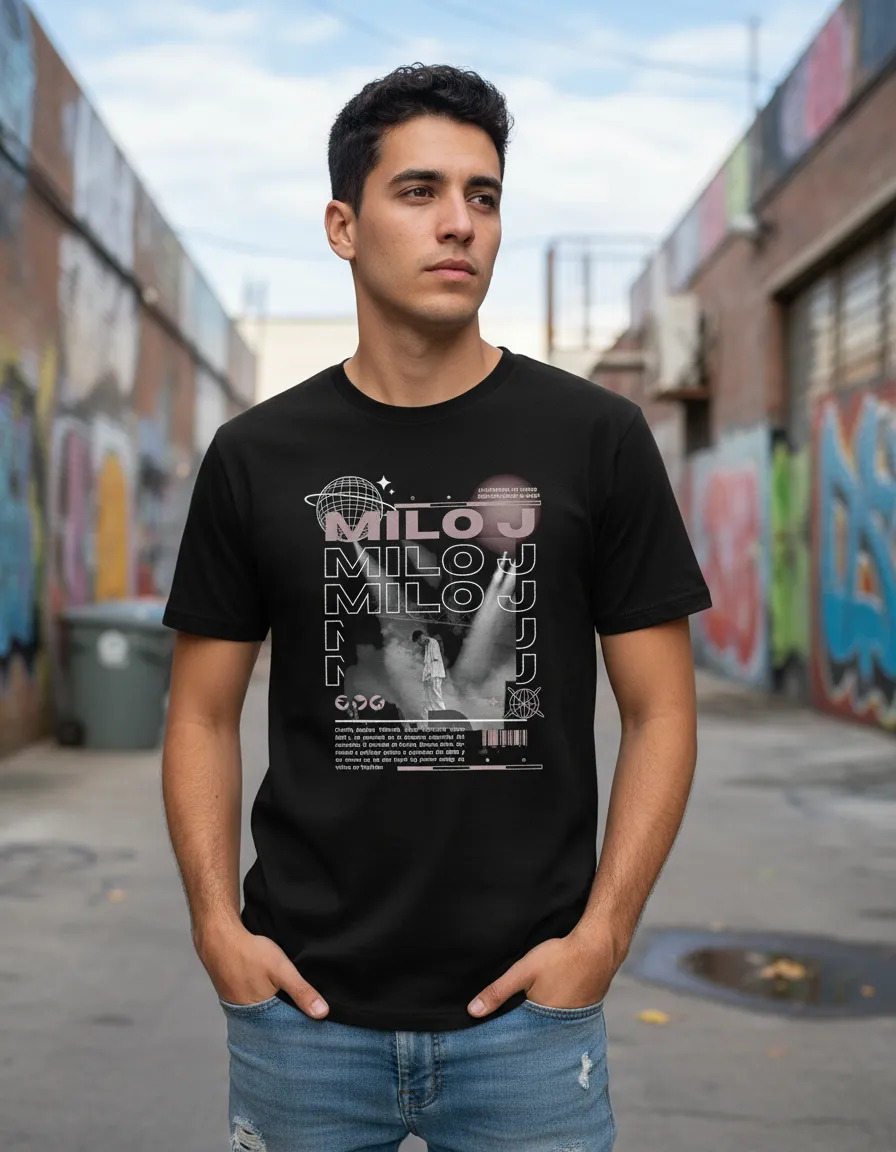 Remera: Milo J 03 Memoestampados