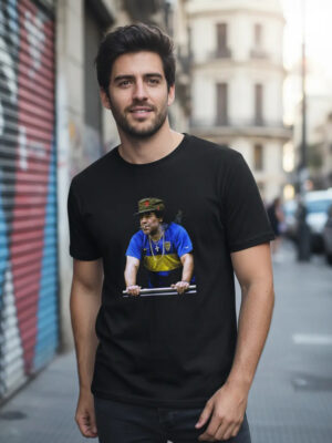 Remera: Maradona Boca Memoestampados