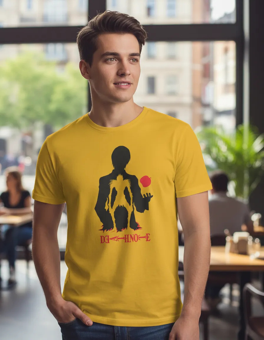 Remera: Death Note Siluetas Memoestampados - Imagen 9