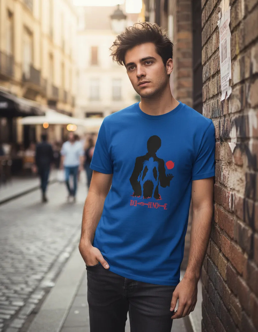 Remera: Death Note Siluetas Memoestampados - Imagen 3
