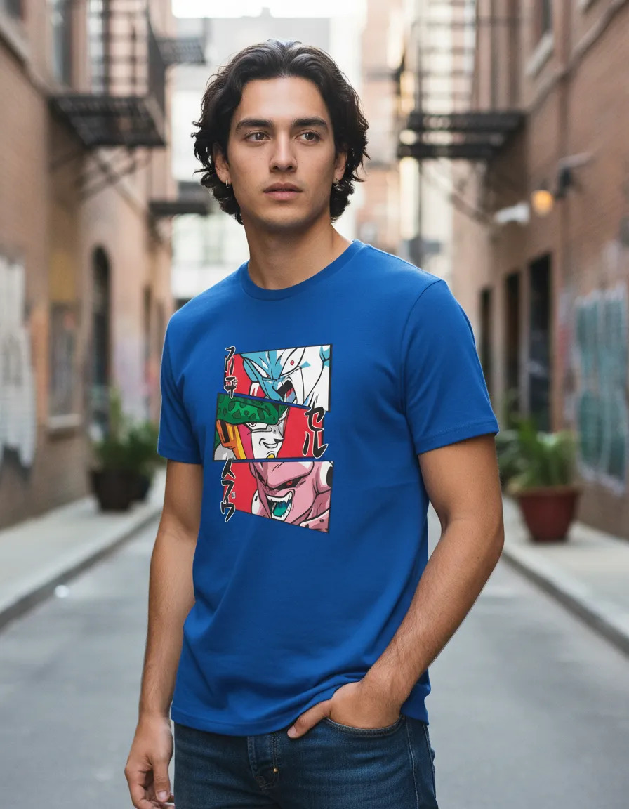 Remera: Villanos Dragon Ball Anime Memoestampados - Imagen 3