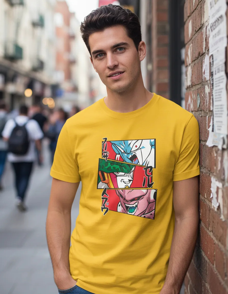 Remera: Villanos Dragon Ball Anime Memoestampados - Imagen 9