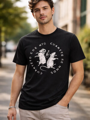 Remera: Cuarteto De Nos Circular Memoestampados