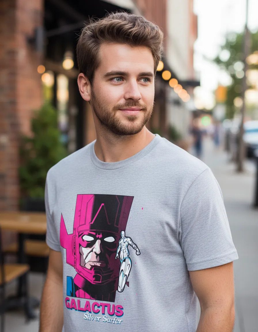 Remera: Galactus Silver Surfer Memoestampados - Imagen 17