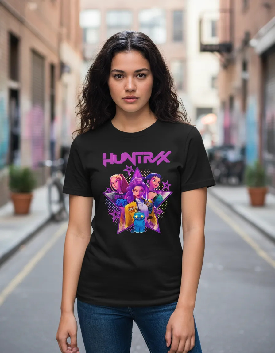 Remera: Kpopdh Huntrix 03 Memoestampados