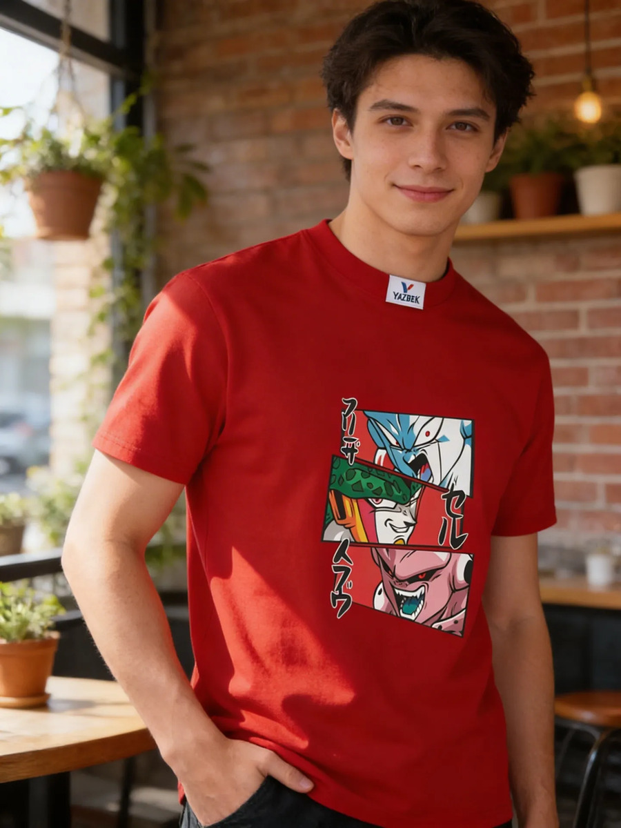 Remera: Villanos Dragon Ball Anime Memoestampados - Imagen 5