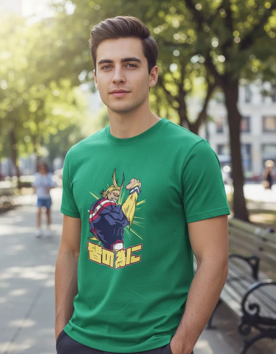 Remera: All Might Memoestampados - Imagen 9