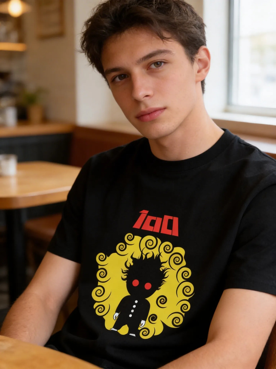 Remera: Mob Psycho 100 Silueta Memoestampados - Imagen 5