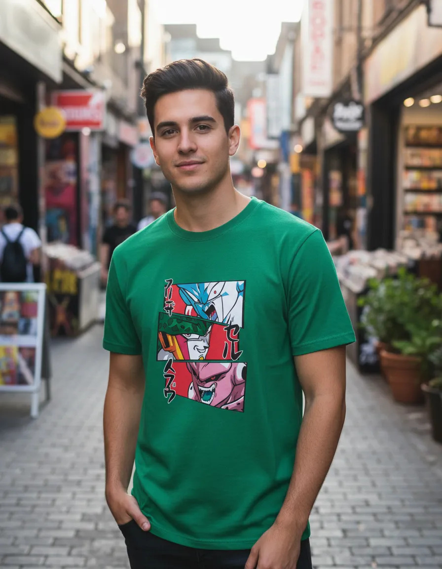 Remera: Villanos Dragon Ball Anime Memoestampados - Imagen 7