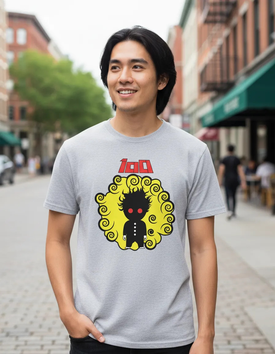 Remera: Mob Psycho 100 Silueta Memoestampados - Imagen 15
