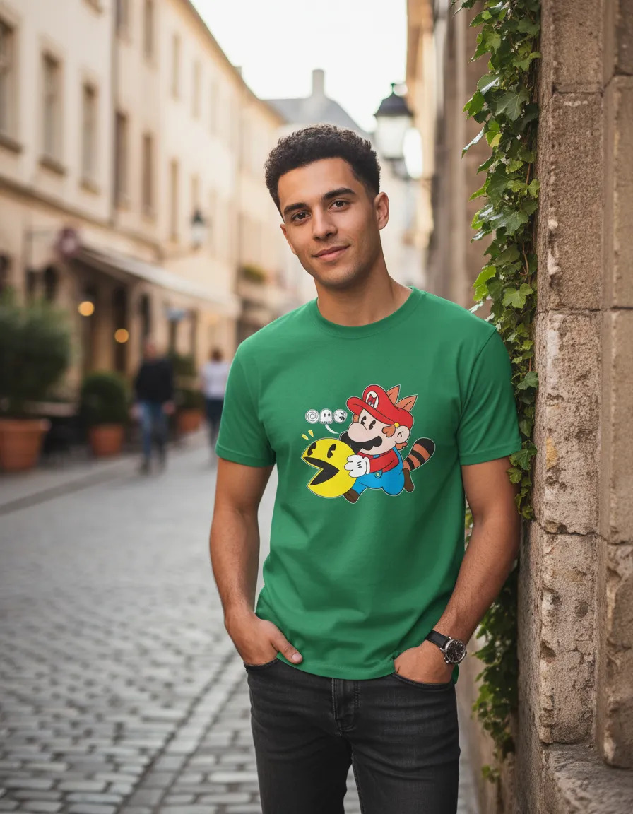 Remera: Mario Pac-man Memoestampados - Imagen 10