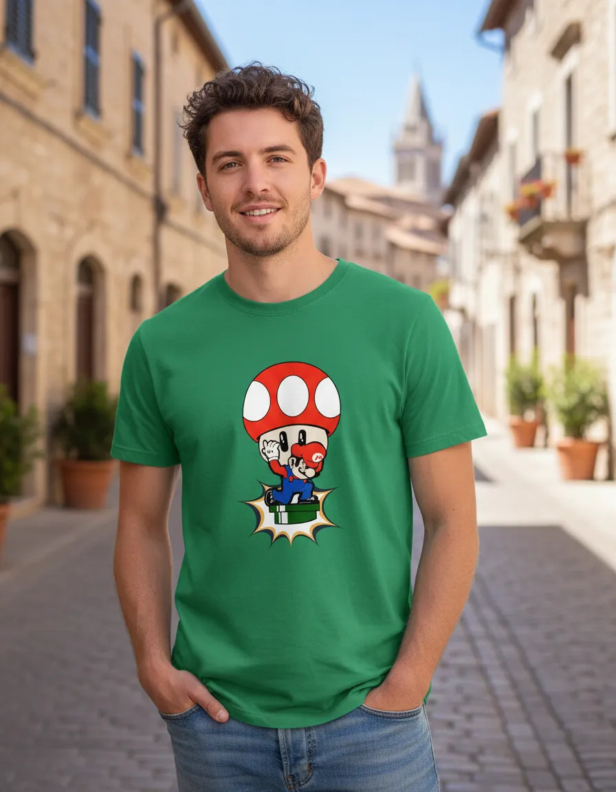 Remera: Mario Bros Power Memoestampados - Imagen 10