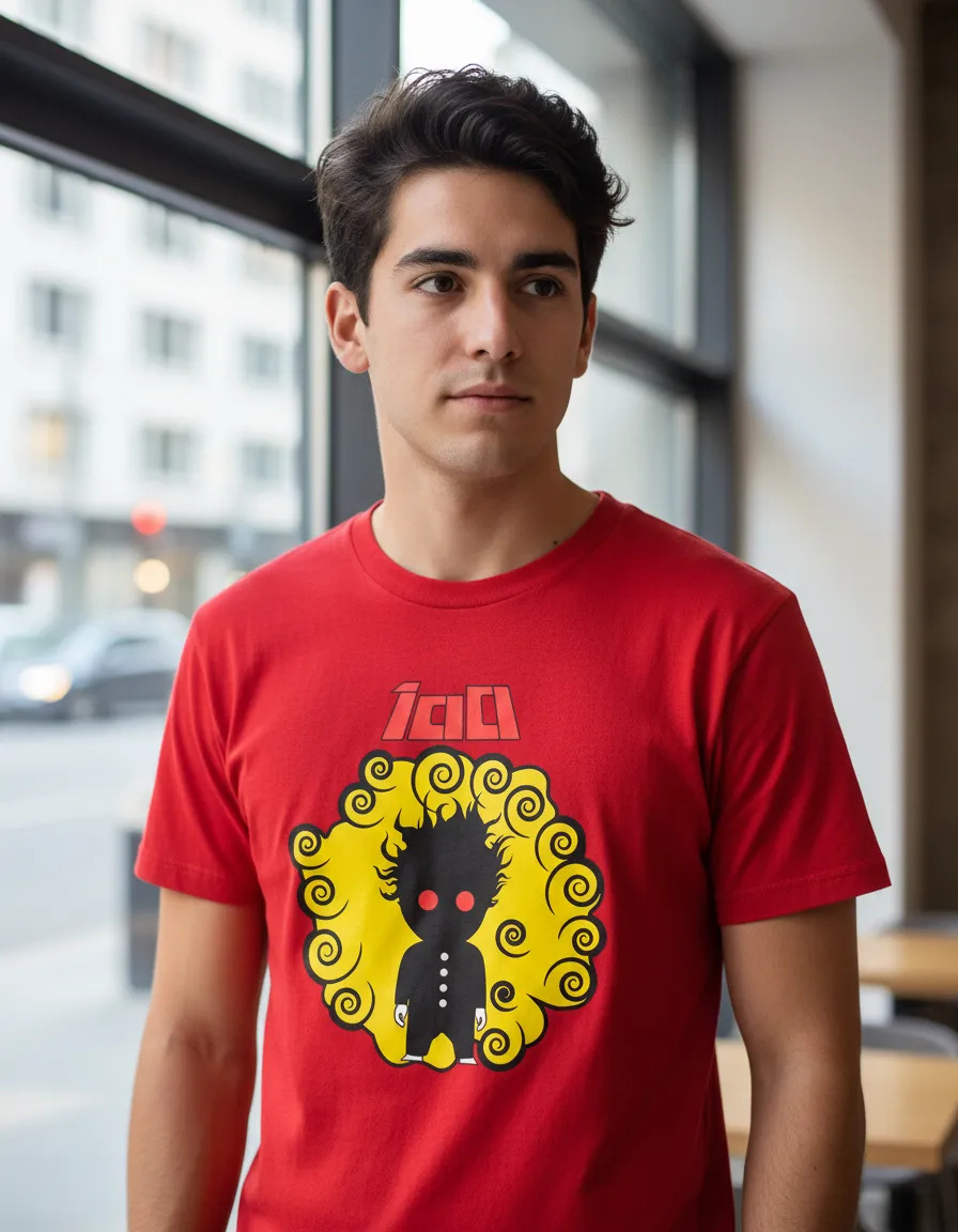 Remera: Mob Psycho 100 Silueta Memoestampados - Imagen 9