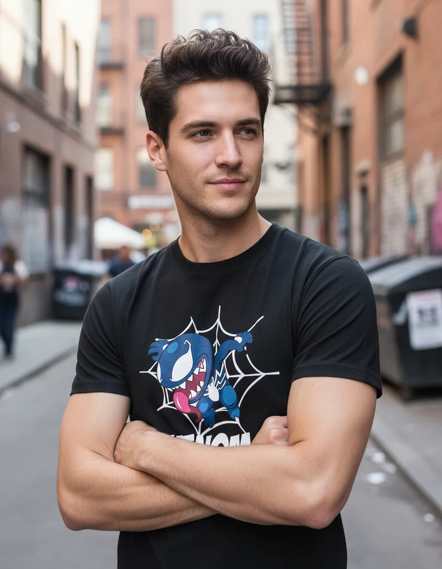 Remera: Venom 01 Memoestampados