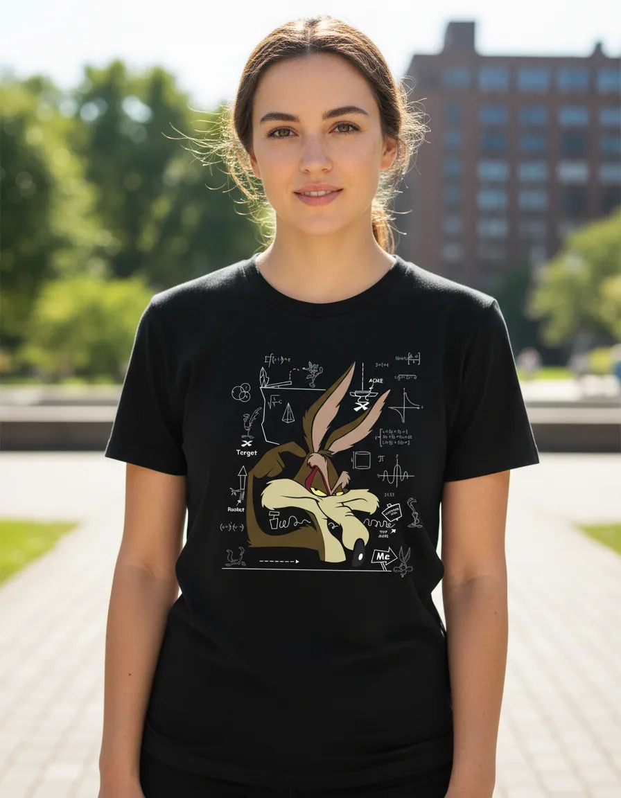Remera: Coyote Corre Camino Memoestampados