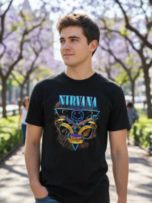 Remera: Nirvana 5 Memoestampados