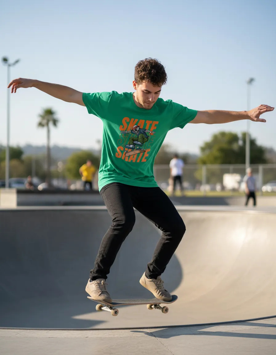 Remera: Skate Calavera Memoestampados - Imagen 11