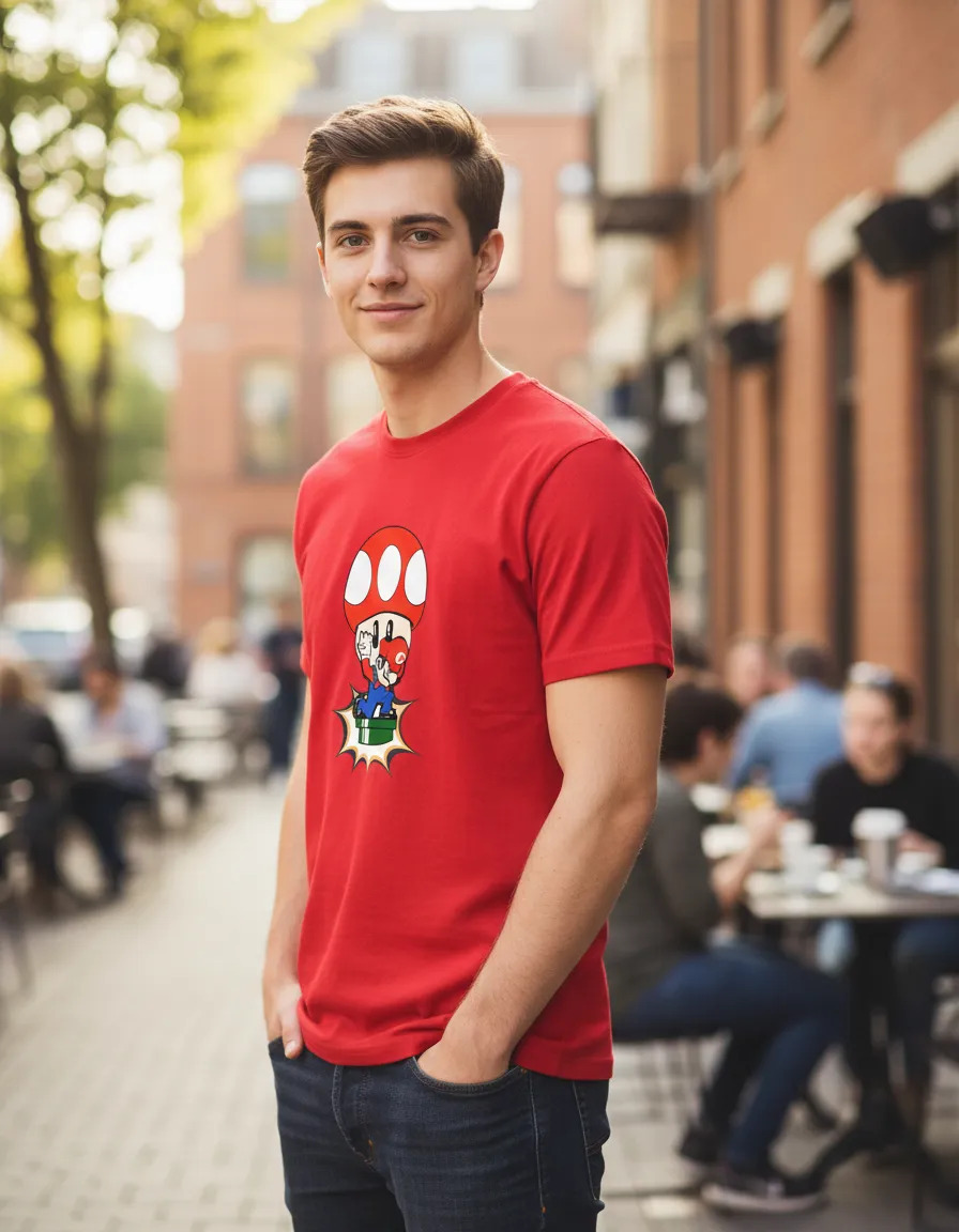 Remera: Mario Bros Power Memoestampados - Imagen 7