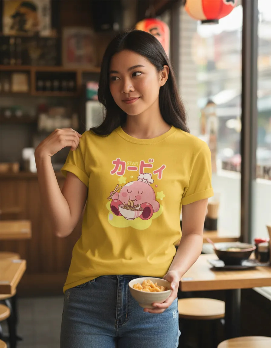 Remera: Kirby Ramen Memoestampados - Imagen 14