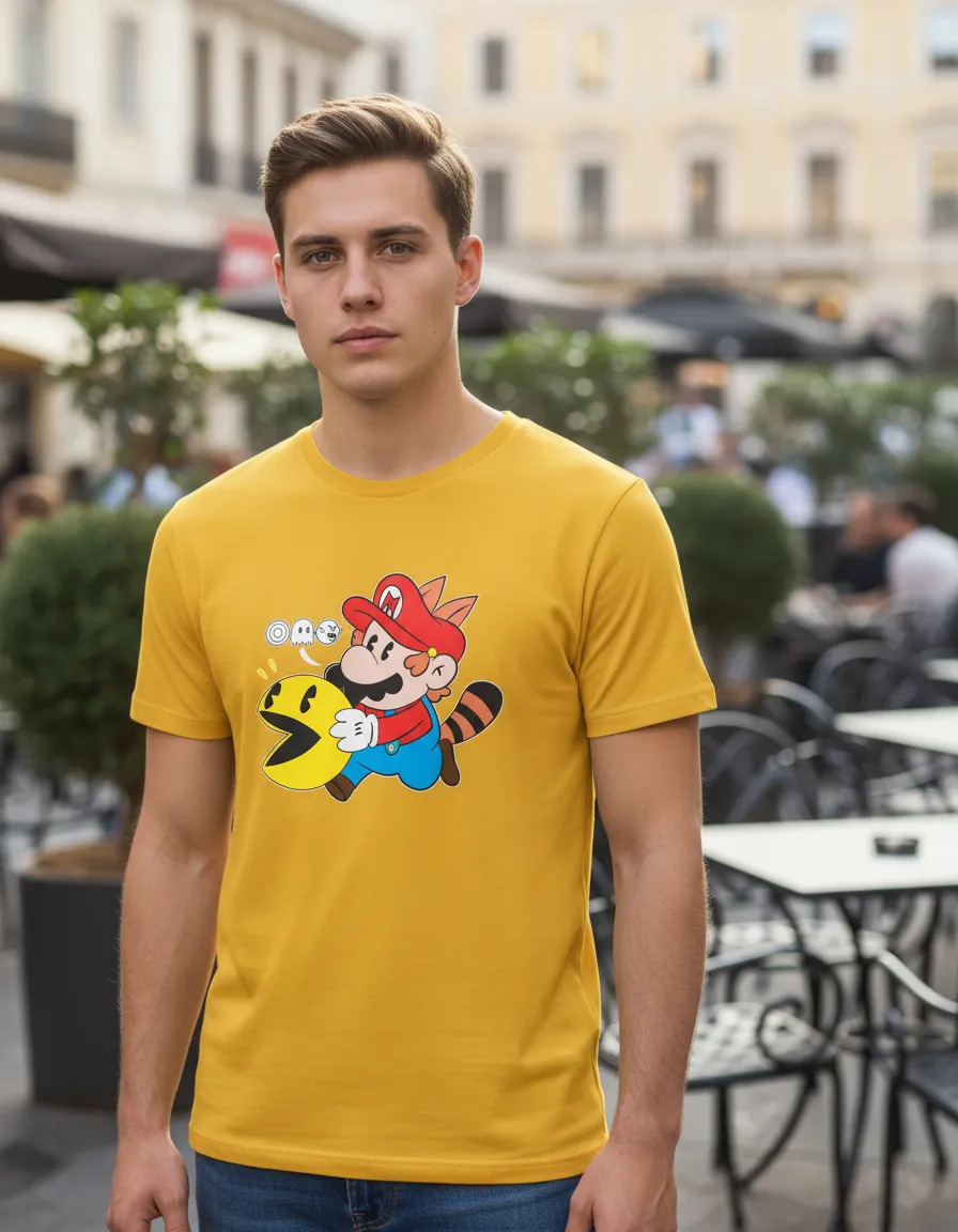 Remera: Mario Pac-man Memoestampados - Imagen 13