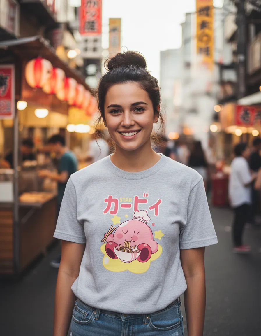 Remera: Kirby Ramen Memoestampados - Imagen 20