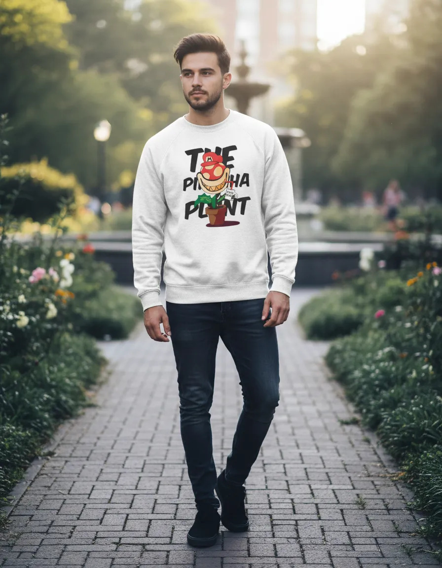 Buzo The Piranha Plant Memoestampados - Imagen 7