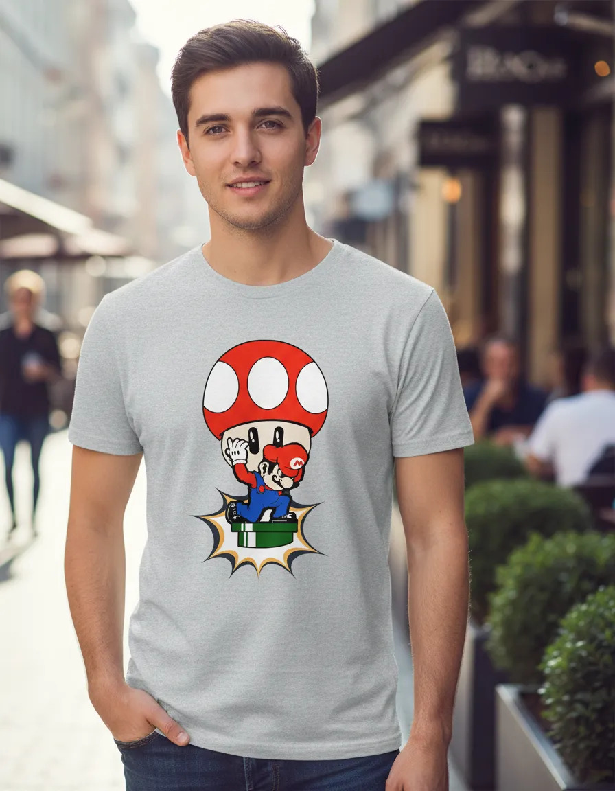 Remera: Mario Bros Power Memoestampados - Imagen 19