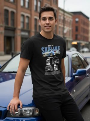 Remera: Nissan Skyline 01 Memoestampados