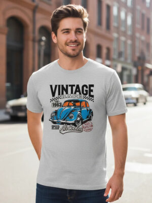 Remera: Vintage Beetle Memoestampados