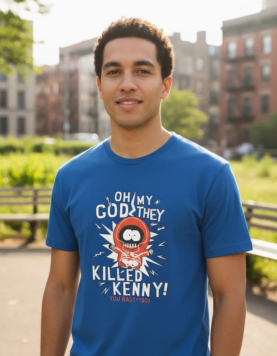 Remera: They Killed Kenny Southpark Memoestampados - Imagen 4