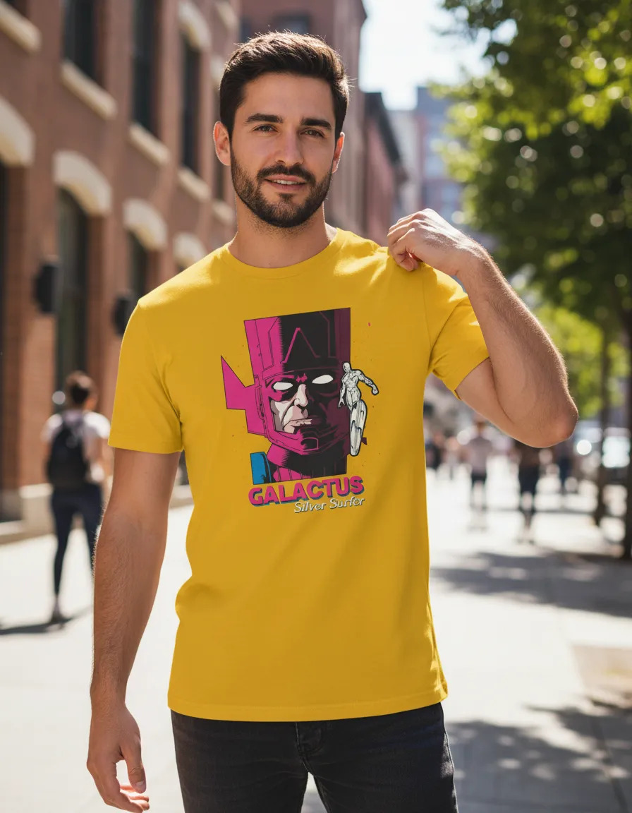 Remera: Galactus Silver Surfer Memoestampados - Imagen 11