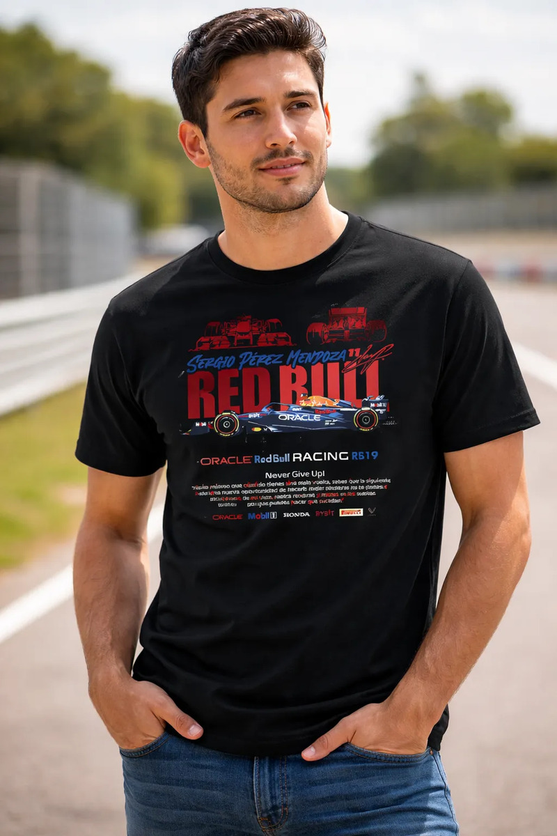 Remera: F1 Redbull Memoestampados