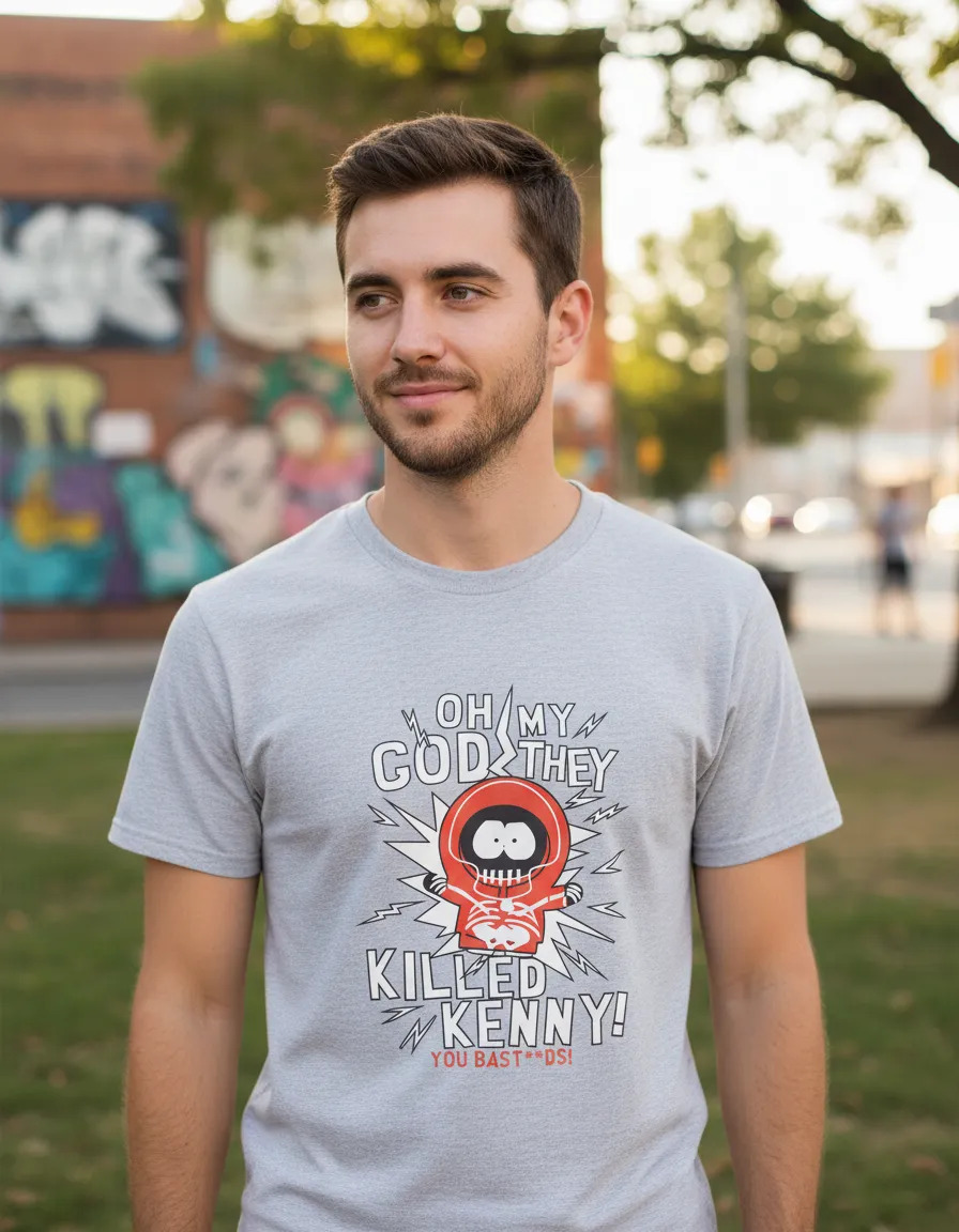 Remera: They Killed Kenny Southpark Memoestampados - Imagen 19