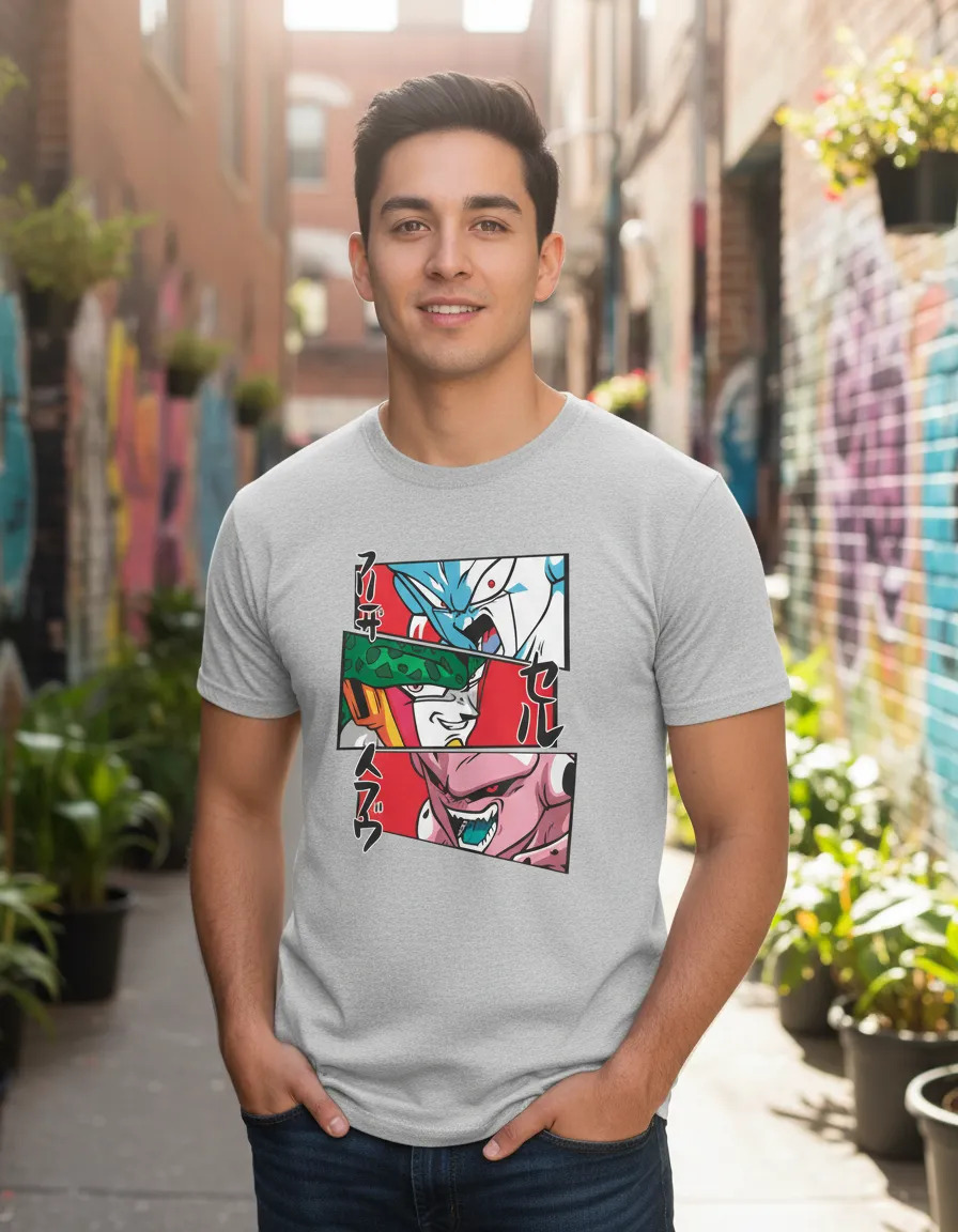Remera: Villanos Dragon Ball Anime Memoestampados - Imagen 11