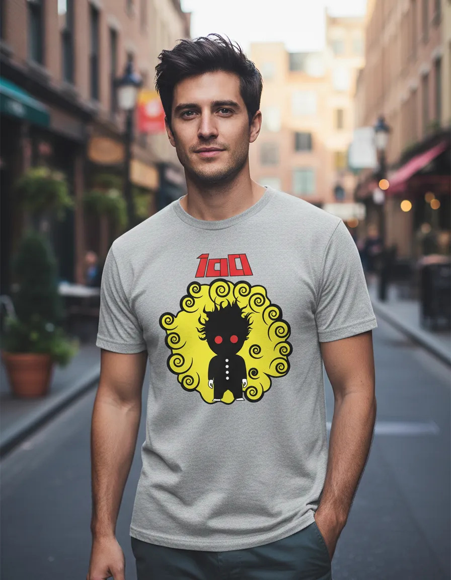 Remera: Mob Psycho 100 Silueta Memoestampados - Imagen 18
