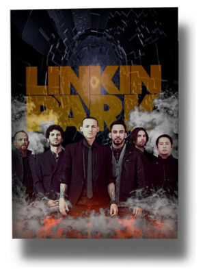 Cuadro Linkin Park 777 70x100 Mdf Memoestampados