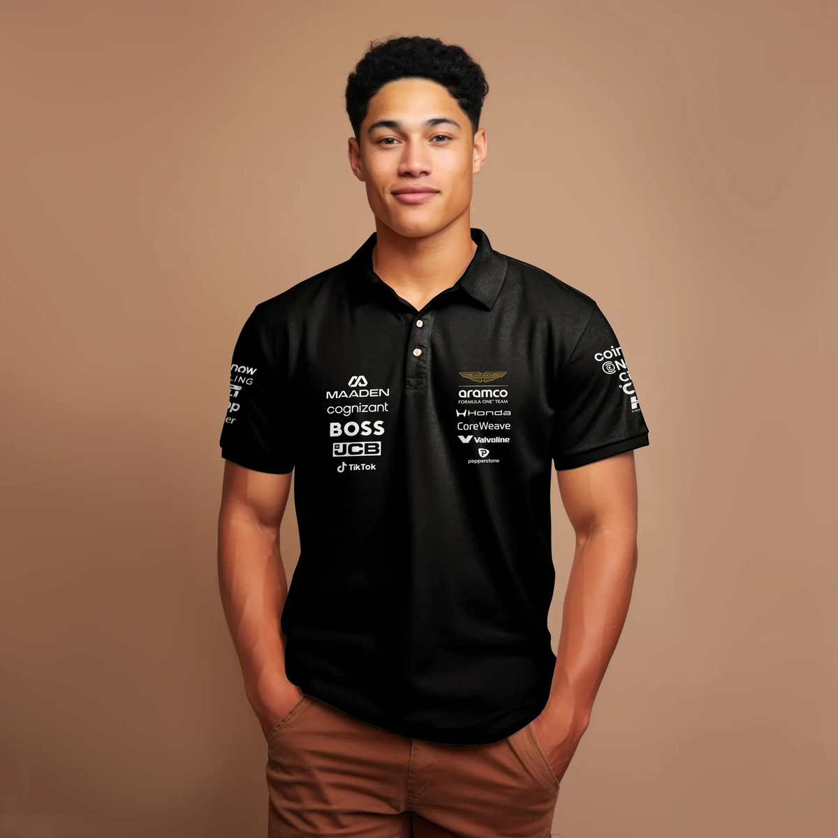 Remera: Polo F1 Aston Martin Memoestampados - Imagen 2