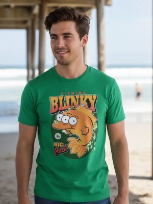 Remera: Fishing Blinky Memoestampados