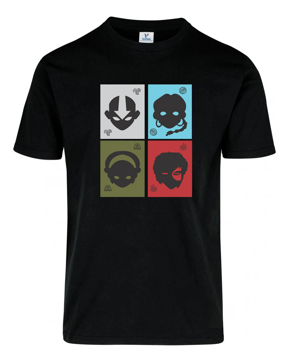 Remera: Cuatro Elementos (avatar) Memoestampados - Imagen 2