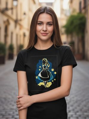 Remera: Alicia Neon Acuarela Memoestampados