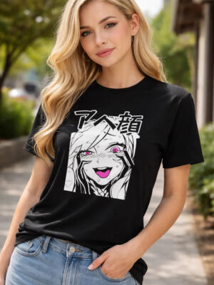 Remera: Ahegao Face Japones Memoestampados