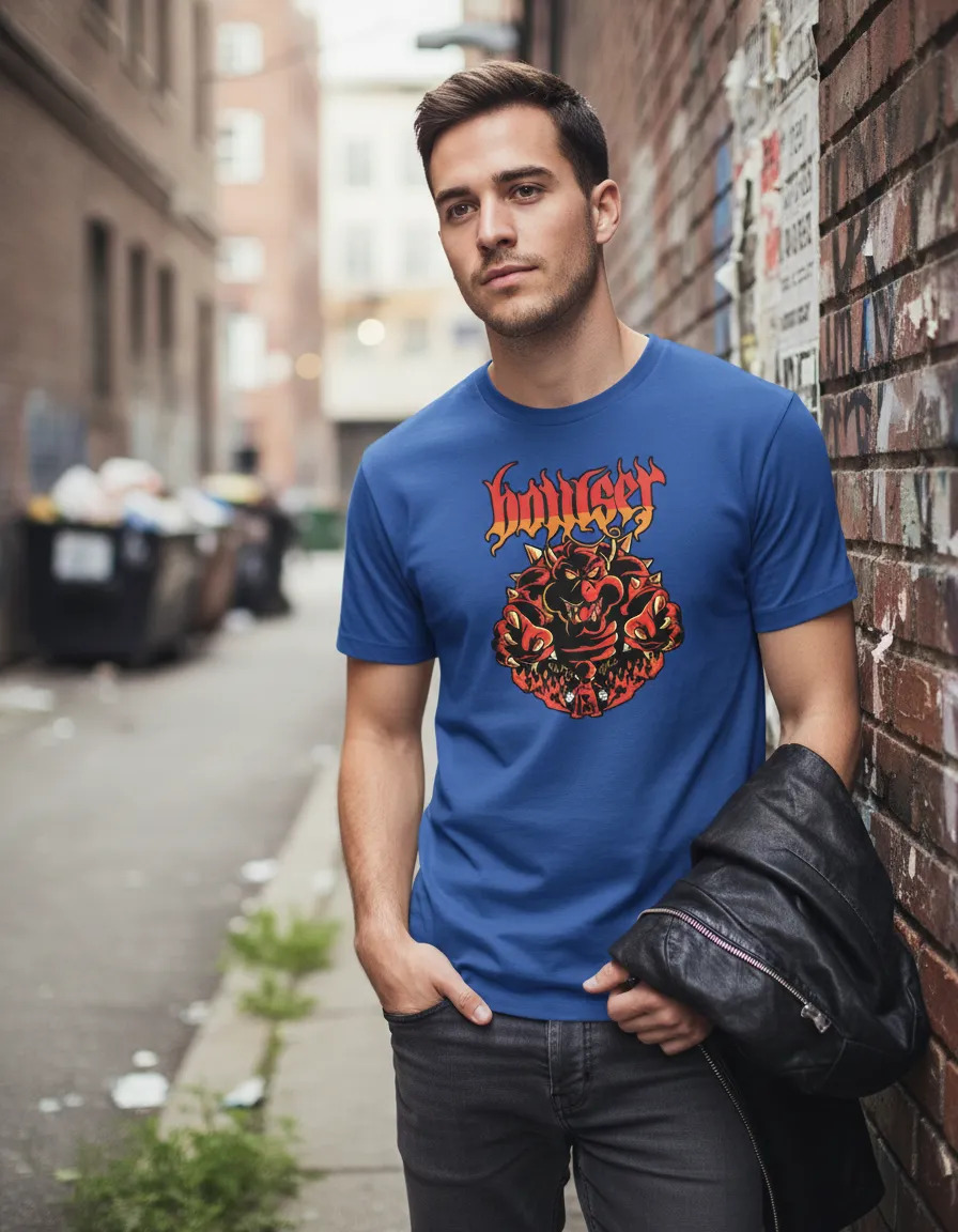 Remera: Bouser Hell Memoestampados
