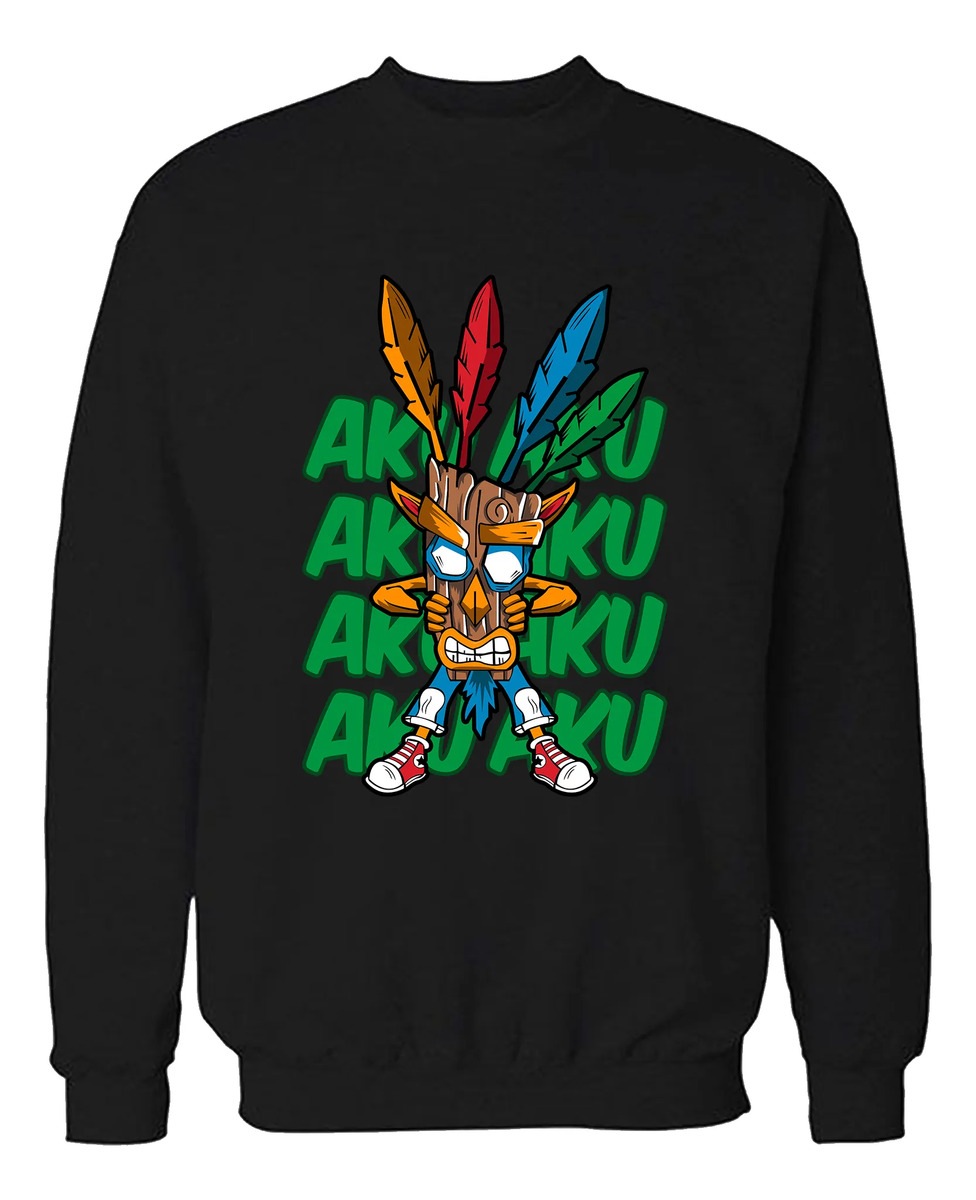Buzo Aku Aku Chras Bandicot Memoestampados - Imagen 3