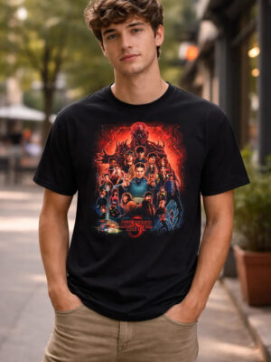 Remera: Stranger Things 5 Series 02 Memoestampados