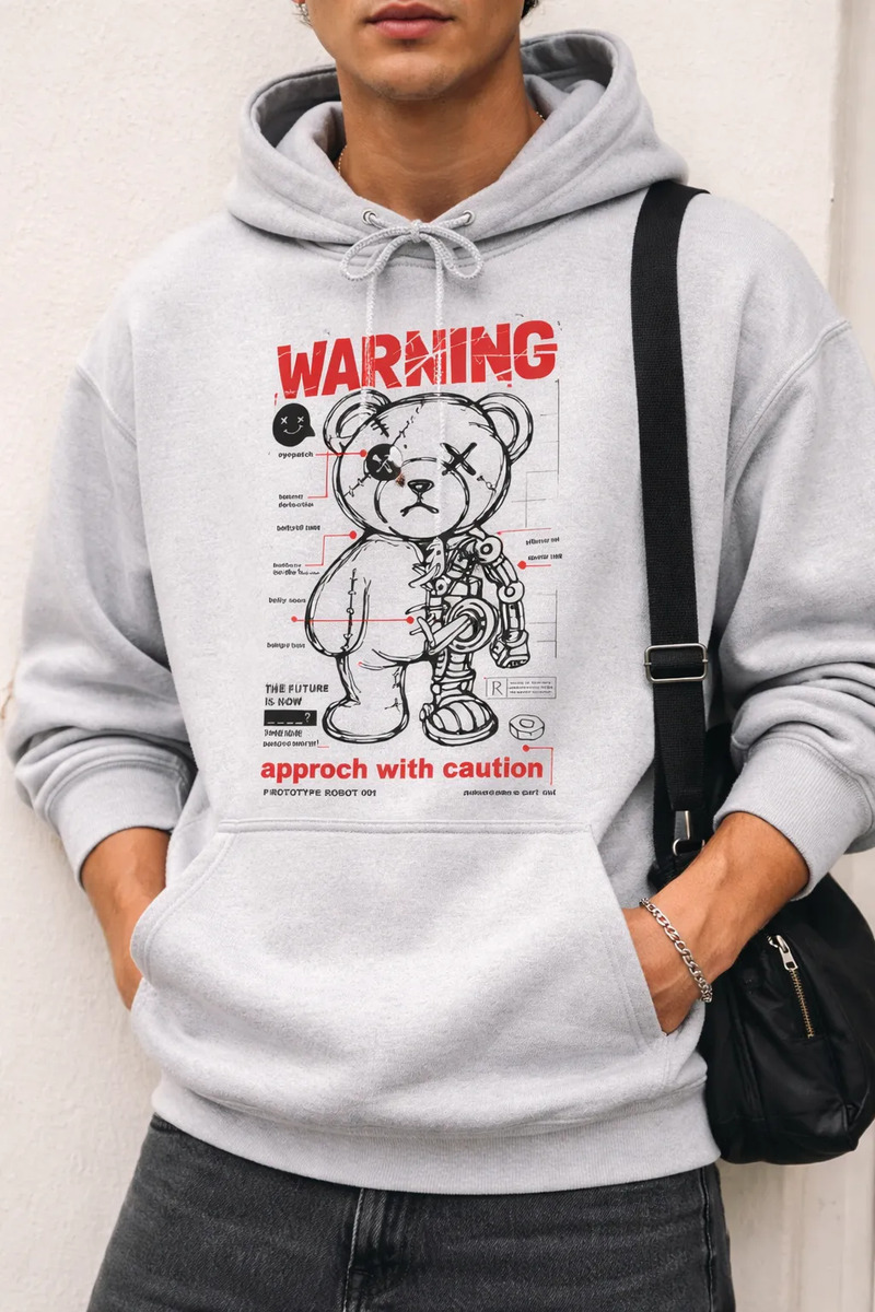 Canguro Osito Warning Memoestampados - Imagen 5