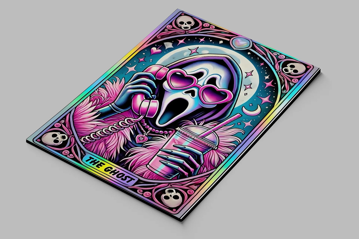 Cuadro Scream The Ghost 742 50x70 Mdf Memoestampados - Imagen 2