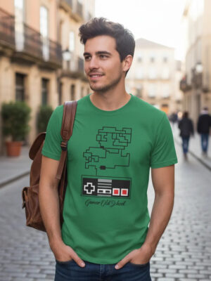 Remera: Gamer Old School Memoestampados