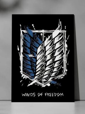 Cuadro 670 Attack On Titan 50x70 Mdf Memoestampados