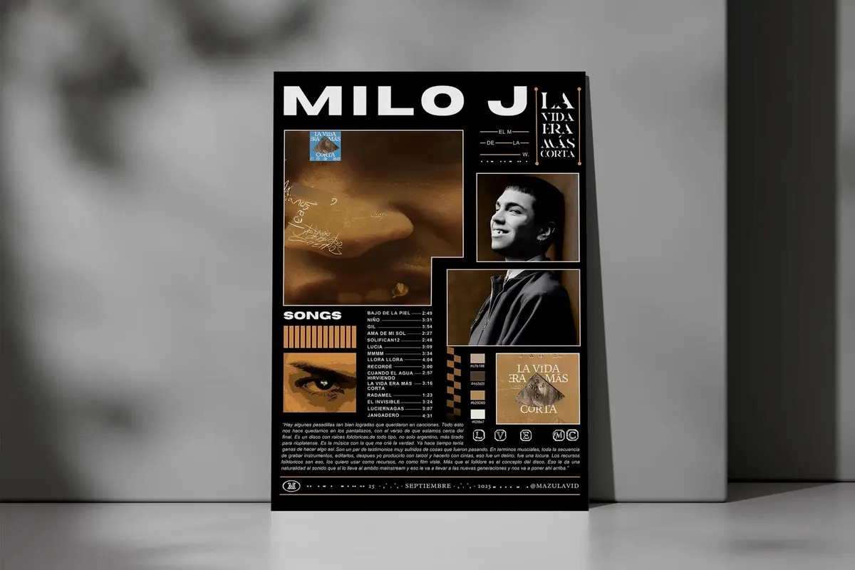Cuadro Milo J 709 50x70 Mdf Memoestampados - Imagen 3