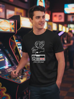 Remera: Gamer Old School Memoestampados